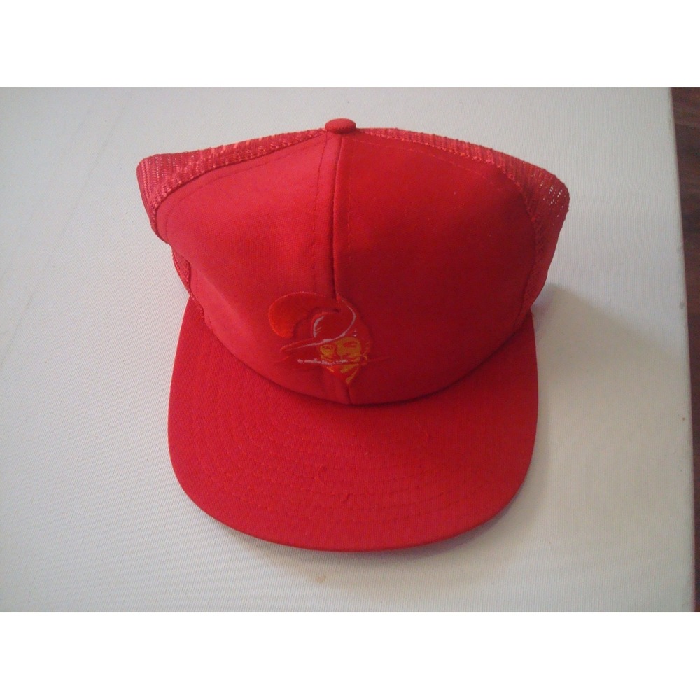 TAMPA BAY BUCCANEERS SNAPBACK SMALL/MEDIUM HAT CAP DEADSTOCK VINTAGE U3